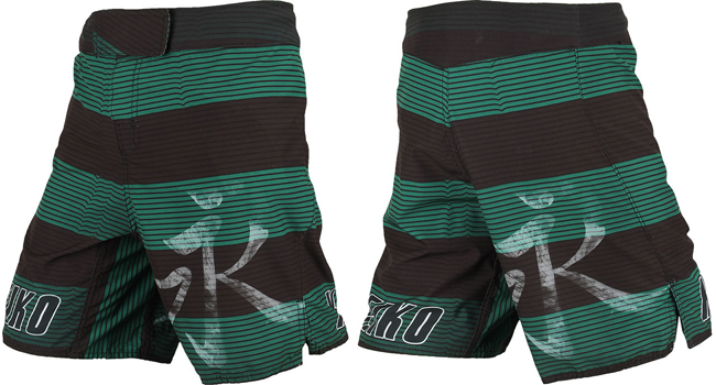 keiko-vibe-fight-shorts-green