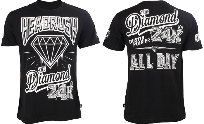 HEADRUSH Dustin Poirier TUF Nations Finale Walkout Shirt