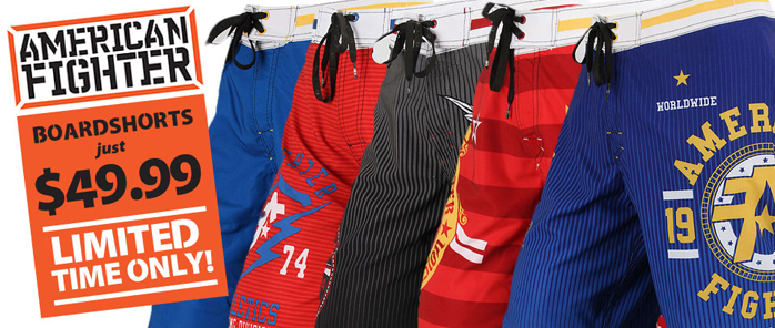american-fighter-boardshort-sale
