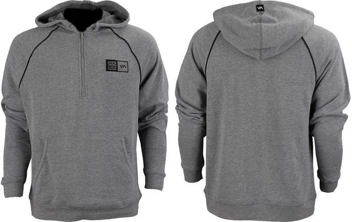 rvca-bj-penn-hoodie-grey