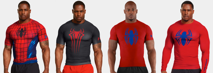 Under Armour Alter Ego Spider Man Shirts