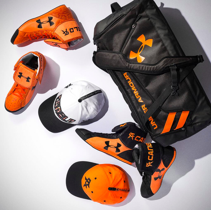 Under Armour Canelo Boxing Boots and 