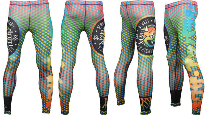 newaza-geoprism-neon-spats