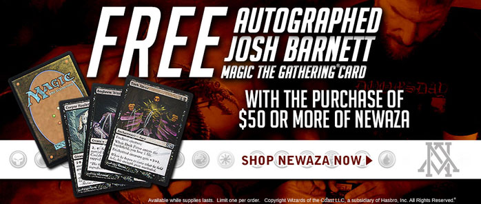 newaza-josh-barnett-magic-gathering-card-promo