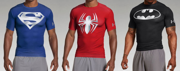 under armour super heroes