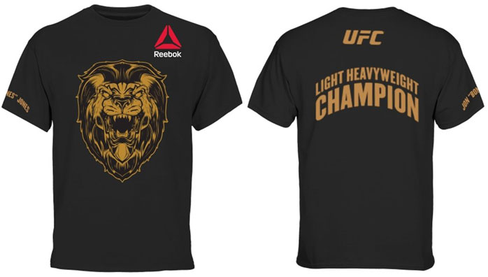 Jon Jones Reebok UFC 182 Walkout Shirt 
