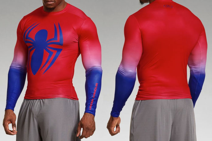 Under Armour Spider Man Compression Shirt FighterXFashion.com