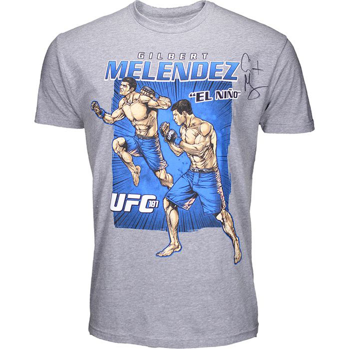 ufc-181-gilbert-melendez-signed-shirt