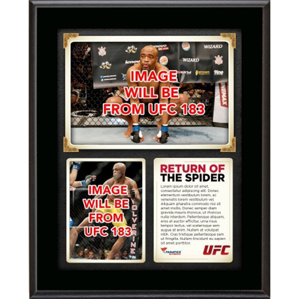 ufc-183-anderson-silva-collectible-plaque