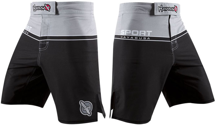 hayabusa-sport-line-shorts-grey