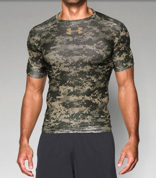 Waden Lengtegraad weg te verspillen Under Armour Freedom Camo Compression Shirts | FighterXFashion.com
