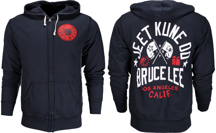 Roots of Fight Bruce Lee JKD French Terry Hoodie | FighterXFashion.com