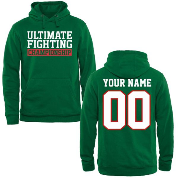 personalized ufc walkout hoodie