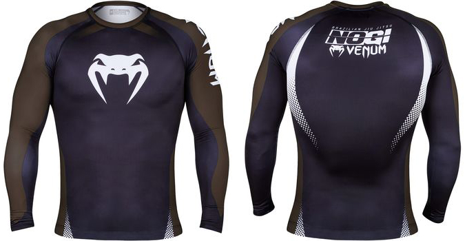 venum-no-gi-ibjjf-rashguard-brown
