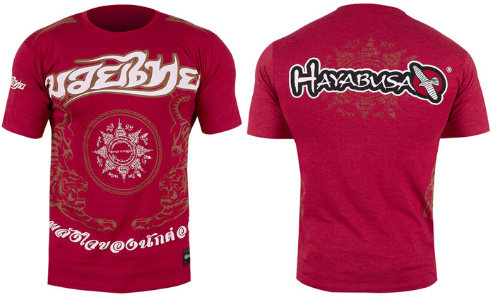 hayabusa-red-muay-thai-shirt