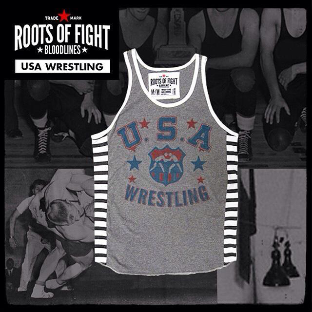 Roots of Fight USA Wrestling Tank Top