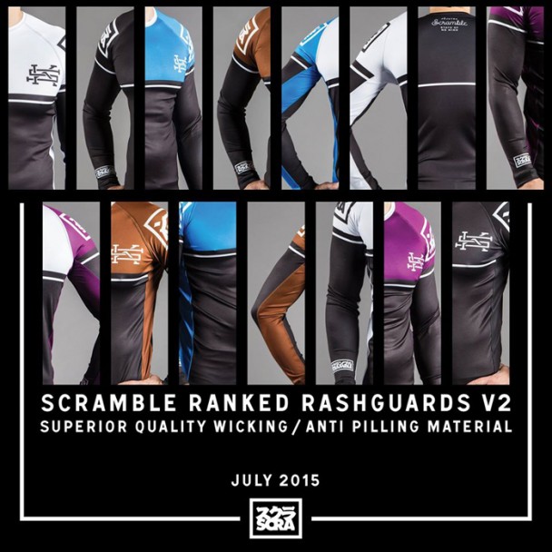 Scramble Ranked Rashguard V2 Preview