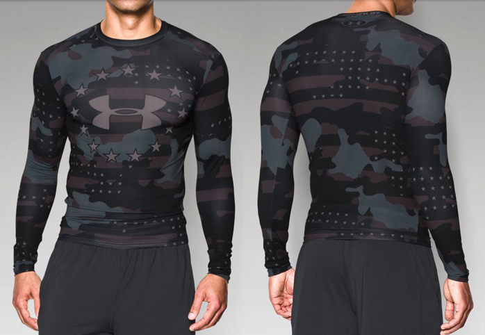 under armour men's long sleeve compression shirt