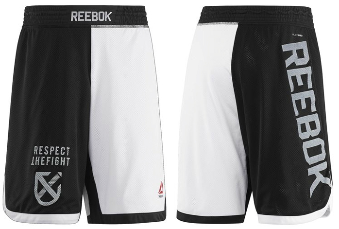 reebok combat muay thai shorts