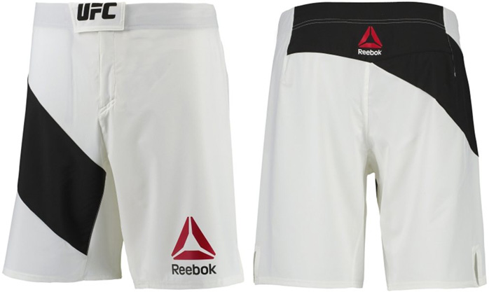 UFC Reebok Octagon Shorts, Black UFC Reebok Shorts