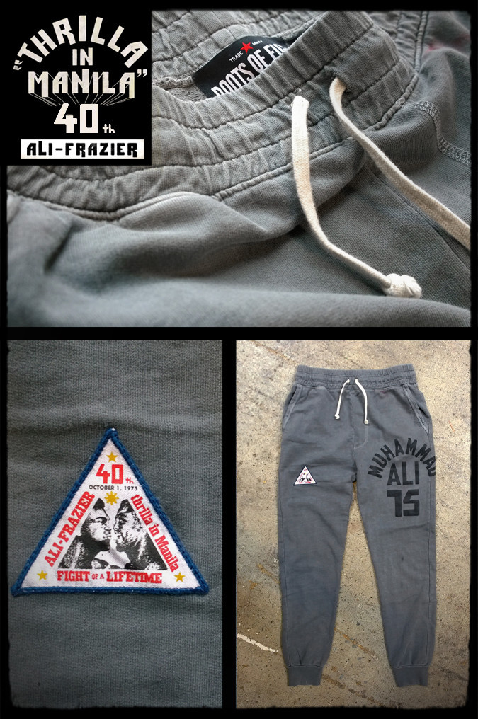 roots of fight sweatpants