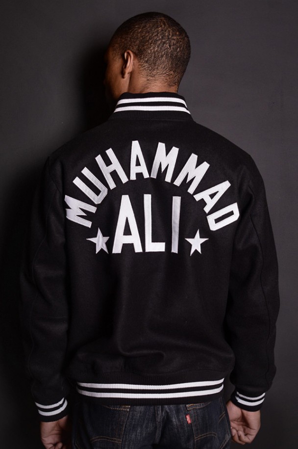 Roots Of Fight Muhammad Ali Bee Melton Jacket 4189