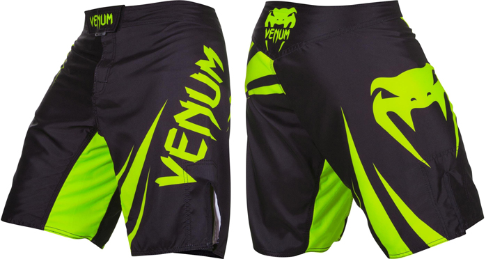 venum-challenger-fight-shorts-neon-yellow