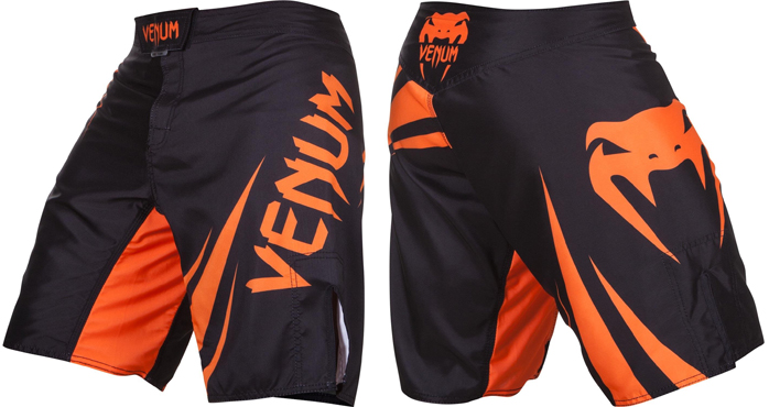 cod Fightshorts MMA Challenger Venum Venum Large Black /Neo Orange 2042 