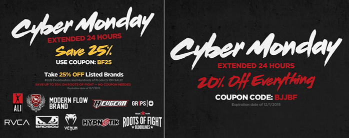 Cyber Monday Sales At Mma Warehouse And Bjj Warehouse Extended Fighterxfashion Com