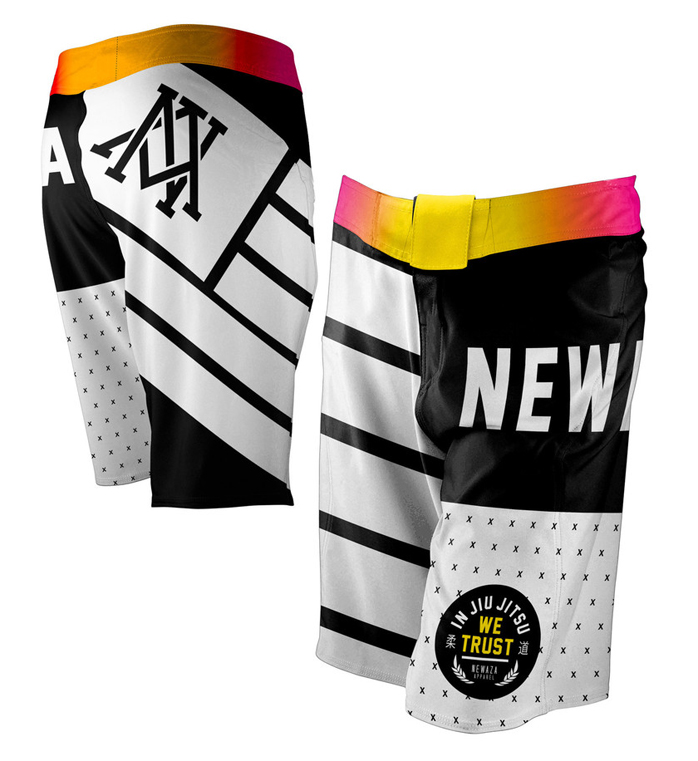 Newaza Apparel In Jiu Jitsu We Trust Rashguard and Shorts