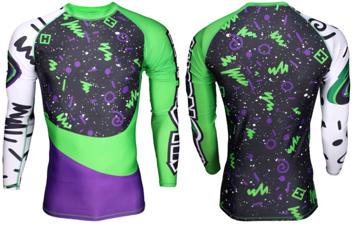 hypnotik-da-bomb-rashguard-green
