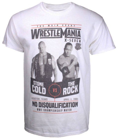 wrestlemania 17 t shirt