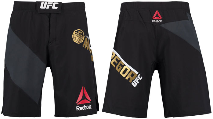 Conor McGregor Reebok UFC Champion Shorts | FighterXFashion.com