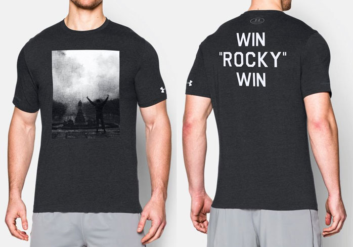 win rocky win shirt under armour