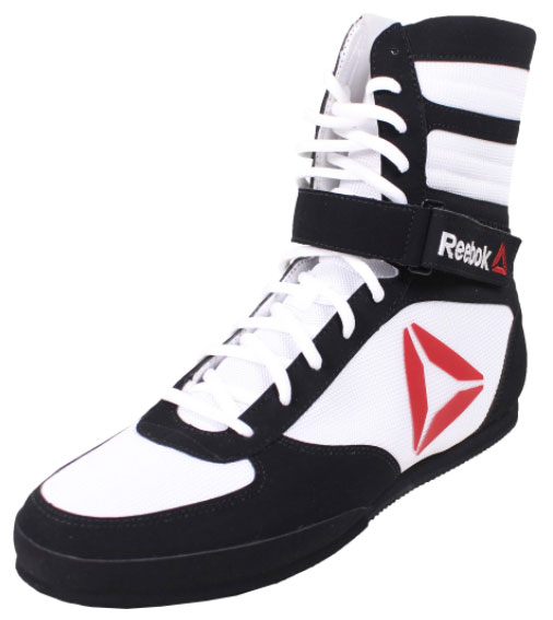 white reebok boxing shoes