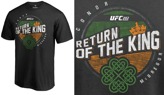 Conor mcgregor king shirt best sale