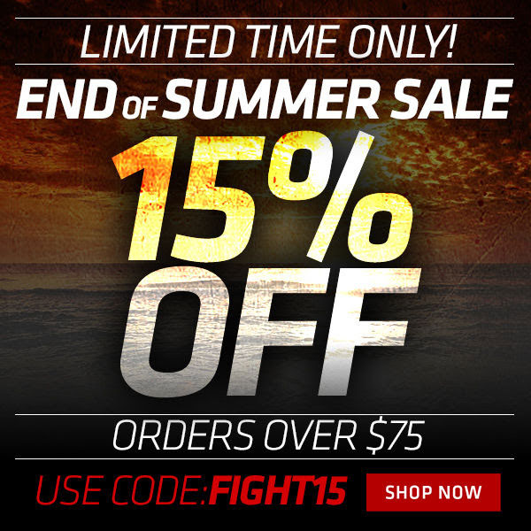 End of Summer Sale at UFC Store