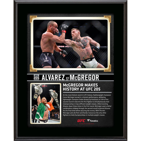 HWC Trading FR A3 Conor McGregor Cadeaux Photo autographe signée imprimée pour les fans de MMA UFC - A3 Encadré