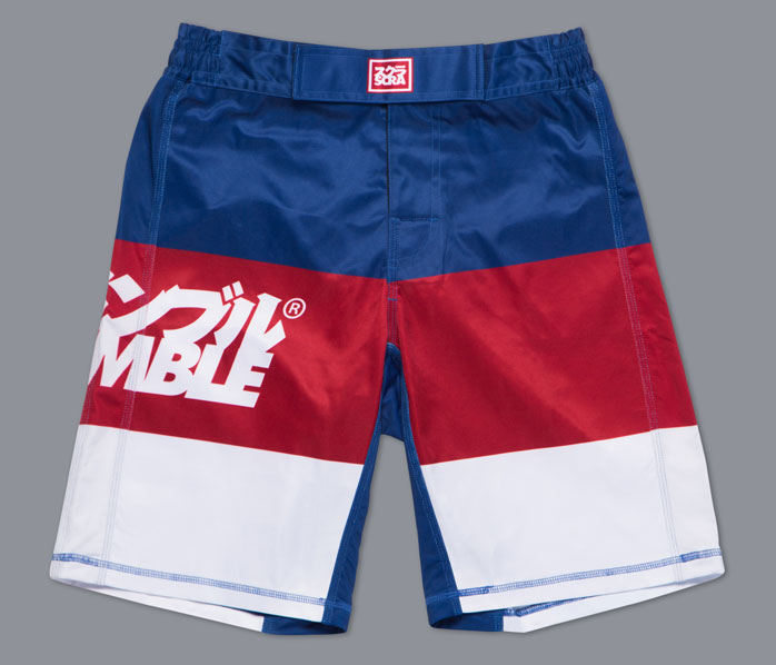 scramble-red-white-blue-fight-shorts-1