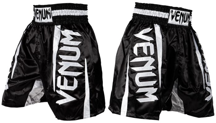 Venum Monogram Boxing Short - Black - Venum