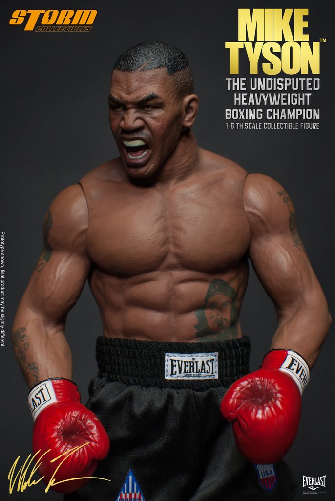 Mike Tyson Actiuon Figure by Storm Collectibles | FighterXFashion.com