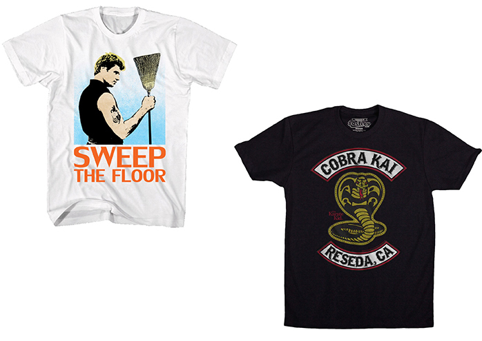Cobra Kai Shirts from 80s Tees 