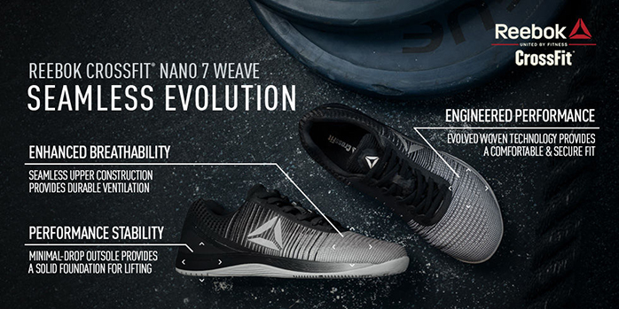 Reebok Nano 7 Weave Shoes FighterXFashion.com