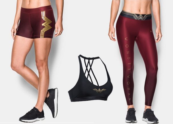 wonder woman under armour leggings