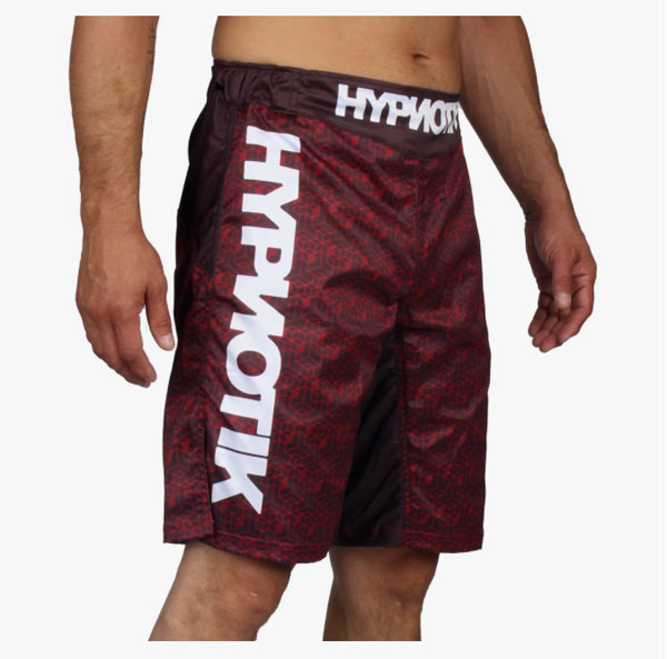 hypnotik-mifune-fight-shorts-red