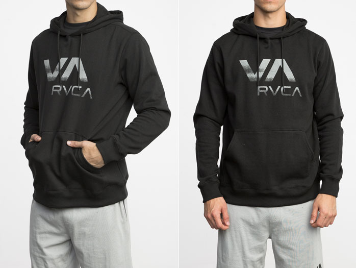RVCA Reflective Pullover Hoodie
