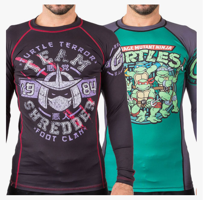 Fusion Fight Gear Teenage Mutant Ninja Turtles Shredder Short Sleeve Rashguard 