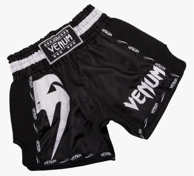 venum-giant-muay-thai-shorts-black-white