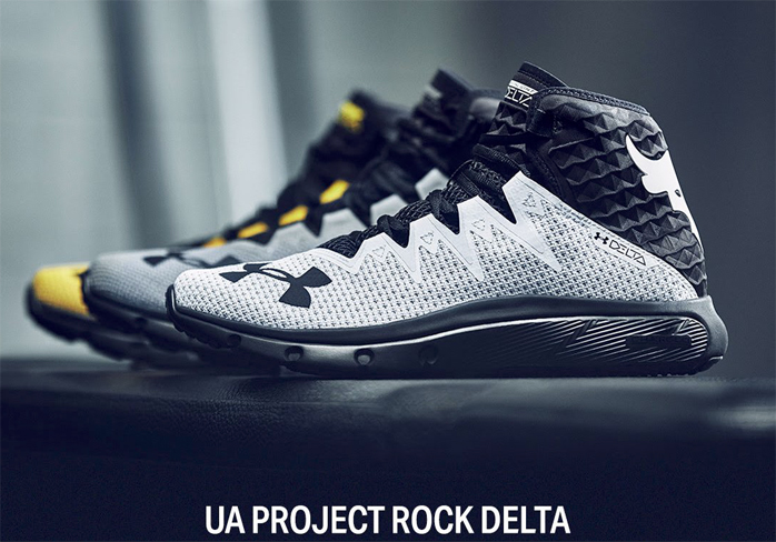 the rock's workout shoes