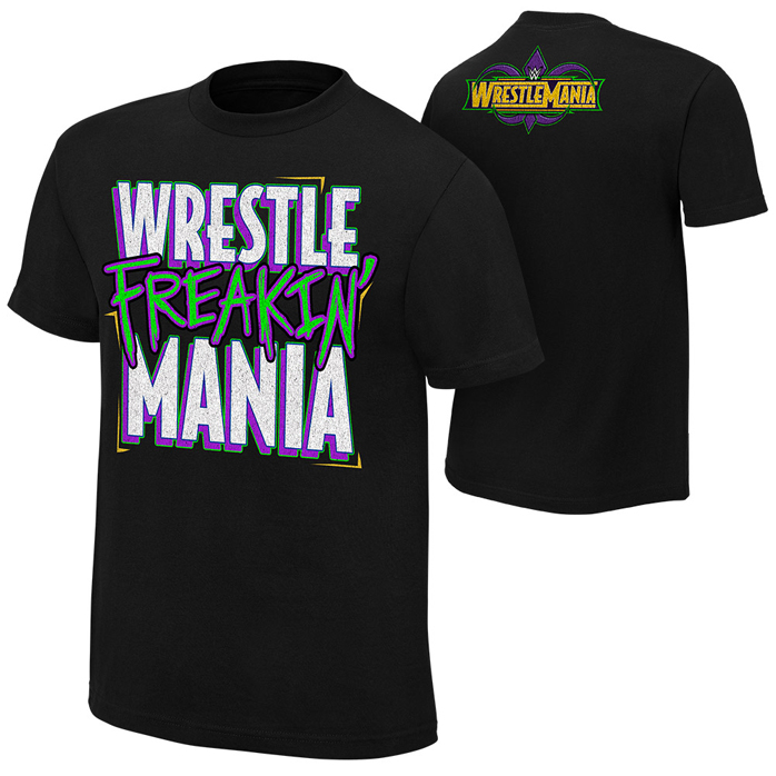 wrestlemania 34 shirt